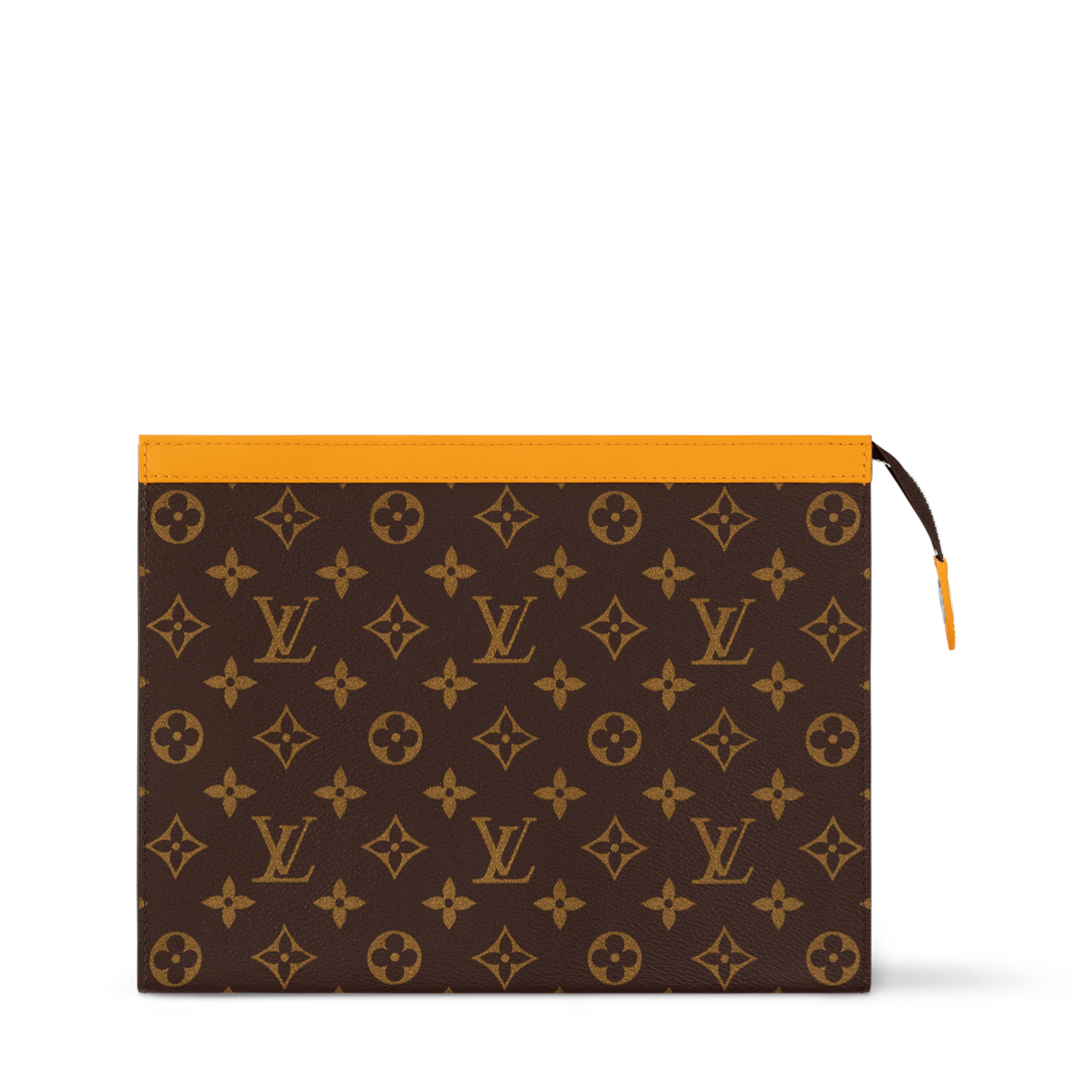 【マクラ】Louis Vuitton ボディバッグ ブラウン キャンバス Louis Vuitton Damier Canvas Macao Wristlet Clutch Bag | Yoogi's Closet